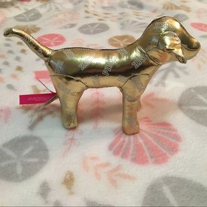 VS PINK Gold Dog